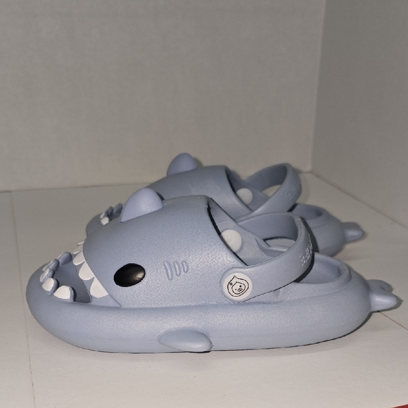 Kids Shark Design Shoes - Gray - Picture 8 of 15